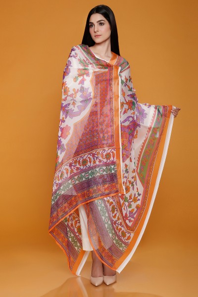 Printed Chiffon Dupatta