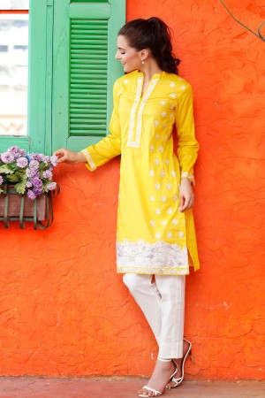 Embroidered Shirt And Dupatta