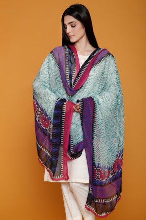 Printed Chiffon Dupatta