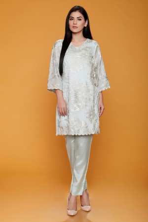 Embroidered Shirt With Inner
